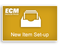 New Item Set-up